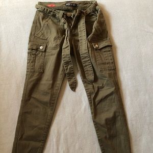 Green cargo pants